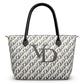 Deauvelli Mirror Monogram Shopper Handbag