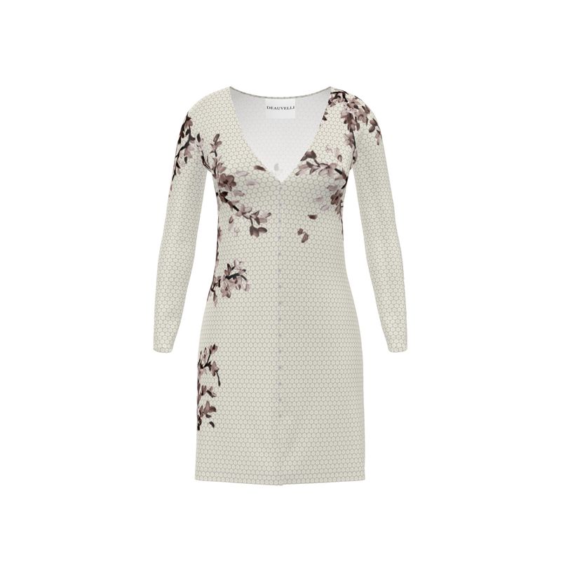 Floral Cardigan Dress