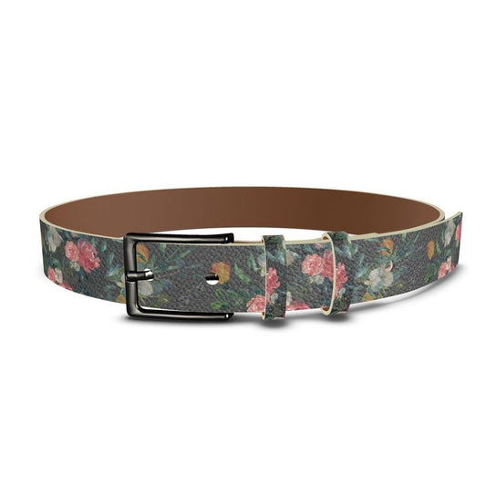 Deauvelli Floral Monogram Belt