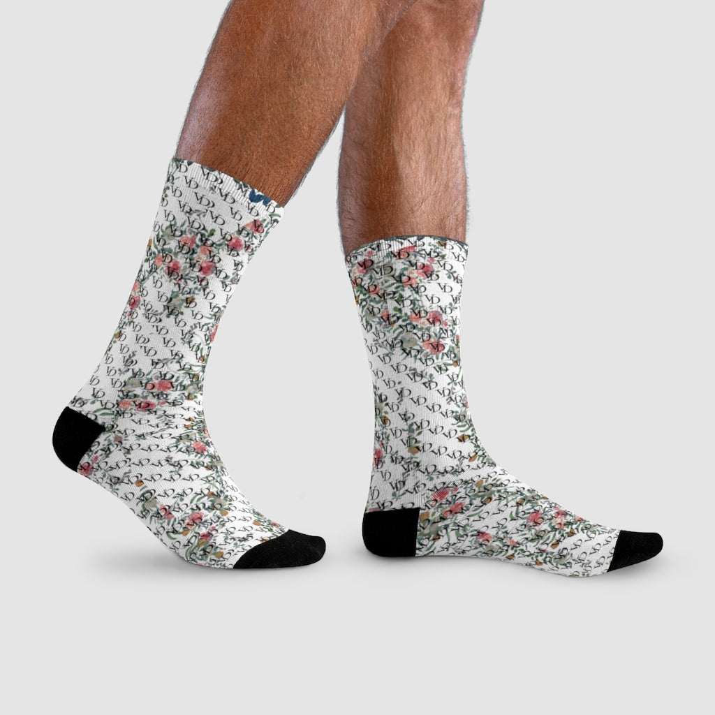 Deauvelli Floral Socks