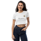 Deauvelli Gold Couture Organic Crop Top