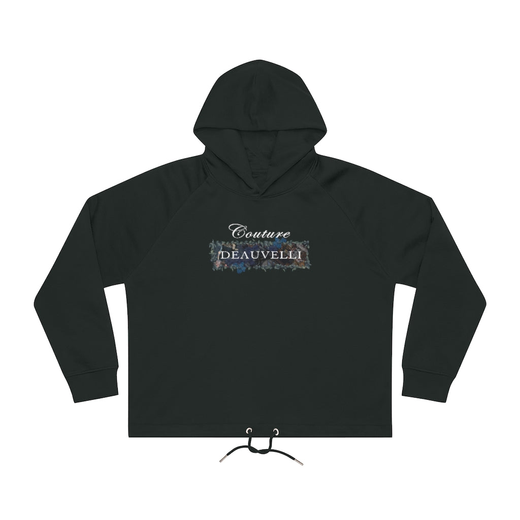 Deauvelli Cropped Hoodie Sweatshirt