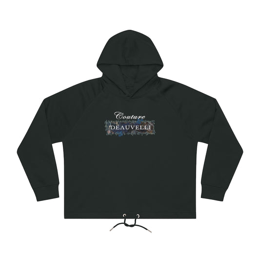 Deauvelli Cropped Hoodie Sweatshirt