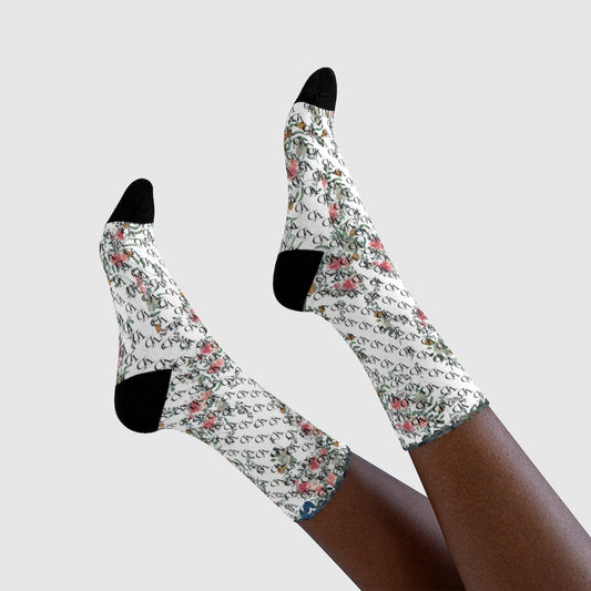 Deauvelli Floral Socks