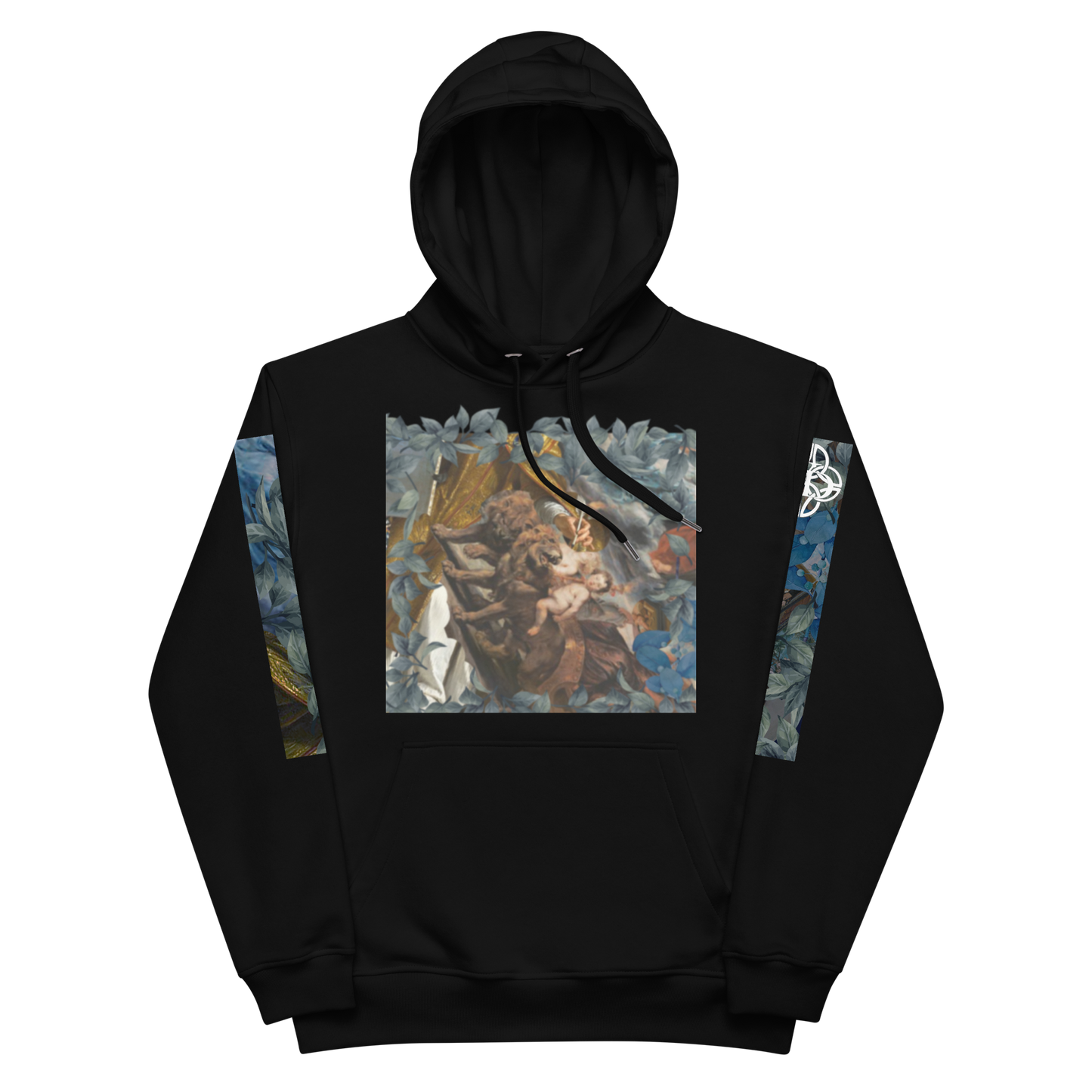 Renaissance Lion organic cotton Hoodie