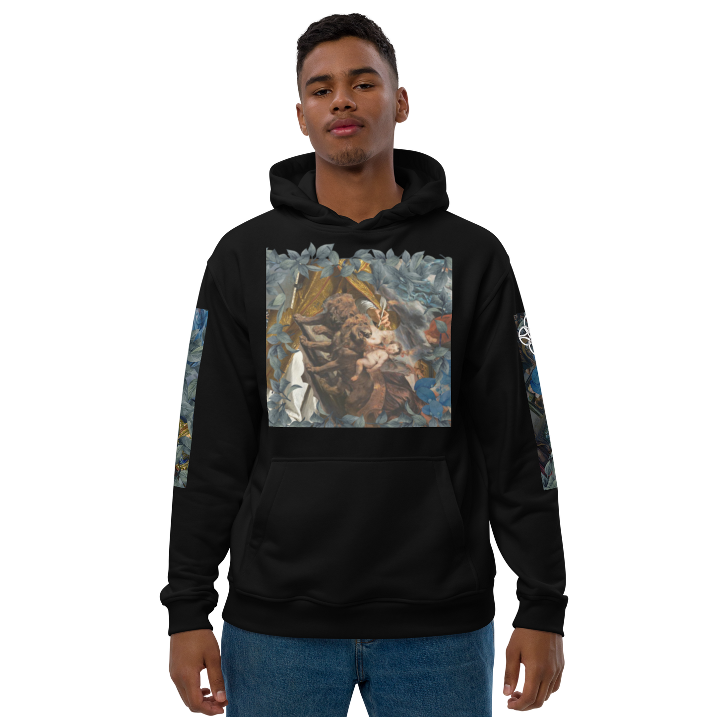 Renaissance Lion organic cotton Hoodie