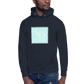 Deauvelli blue Couture Box Hoodie